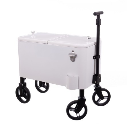 Glacière Fresh Blanc Métal Acier polypropylène 66 x 35 x 60 cm: Plus de 300.000 produits de grandes marques en vente directe à p