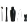 Coffret Cocktail DKD Home Decor Noir Acier inoxydable 500 ml 8 x 8 x 20 cm: Plus de 300.000 produits de grandes marques en vente
