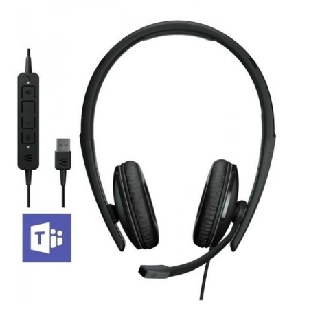 Casques avec Microphone Epos 1000221 Noir: Plus de 300.000 produits de grandes marques en vente directe à prix usine sur cadeauf