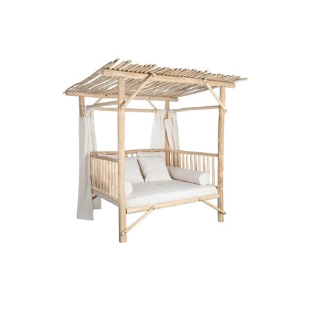 Lit de jardin DKD Home Decor Blanc Naturel 200 x 180 x 200 cm: Plus de 300.000 produits de grandes marques en vente directe à pr