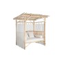 Lit de jardin DKD Home Decor Blanc Naturel 200 x 180 x 200 cm: Plus de 300.000 produits de grandes marques en vente directe à pr