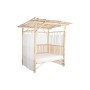 Lit de jardin DKD Home Decor Blanc Naturel 200 x 180 x 200 cm: Plus de 300.000 produits de grandes marques en vente directe à pr