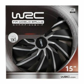 Enjoliveur WRC 7598 Gris Noir/Gris 15 4 Pièces: Plus de 300.000 produits de grandes marques en vente directe à prix usine sur ca