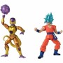 Figurines d’action Dragon Ball Super Dragon Stars: Golden Frieza vs Super Saiyan Blue Goku 17 cm: Plus de 300.000 produits de gr
