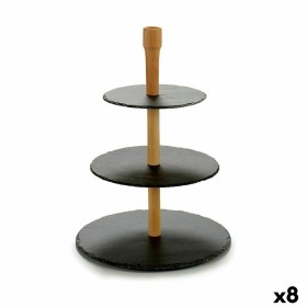 Etagère Kinvara 853696 Noir Bois Ardoise 30 x 40 cm Rond (8 Unités): Plus de 300.000 produits de grandes marques en vente direct