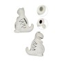 Tirelire à peindre Dinosaure 8,5 x 13,2 x 11 cm Céramique (12 Unités): Plus de 300.000 produits de grandes marques en vente dire