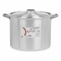 Marmite avec couvercle Ø 34 cm Argenté Aluminium (2 Unités): Plus de 300.000 produits de grandes marques en vente directe à prix