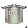 Marmite avec couvercle Kinvara 100035 Argenté Aluminium Ø 24 cm (6 Unités): Plus de 300.000 produits de grandes marques en vente