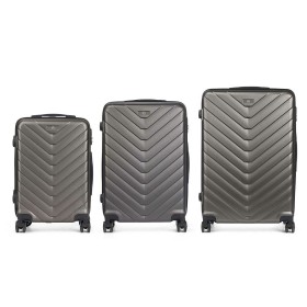 Jeu de valises Gris foncé 3 Pièces: Plus de 300.000 produits de grandes marques en vente directe à prix usine sur cadeaufou.com.
