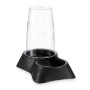 Mangeoir pour animaux Distributeur Anthracite Plastique 1,5 L 16 x 25 x 24 cm (8 Unités): Plus de 300.000 produits de grandes ma