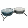 Mangeoire pour chiens Trixie Bleu Gris Gris clair Céramique Ø 13 cm 2 x 250 ml (2 Unités): Plus de 300.000 produits de grandes m