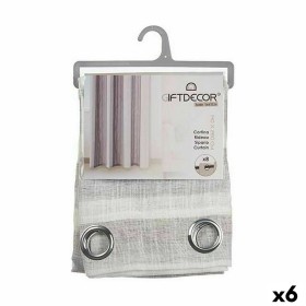 Rideau Rayures Gris clair 140 x 0,1 x 260 cm (6 Unités): Plus de 300.000 produits de grandes marques en vente directe à prix usi