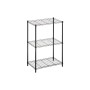 Étagère Kipit WR4312-3-484 Noir Métal Plastique 56 x 35 x 80 cm: Plus de 300.000 produits de grandes marques en vente directe à 