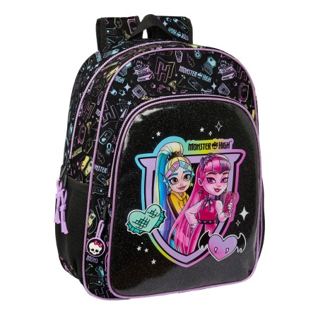Cartable Monster High Noir 33 x 42 x 14 cm: Plus de 300.000 produits de grandes marques en vente directe à prix usine sur cadeau