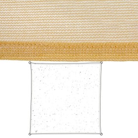 Voiles d'ombrage Vela sombreo Beige 500 x 500 x 1 cm 500 x 1 x 500 cm: Plus de 300.000 produits de grandes marques en vente dire