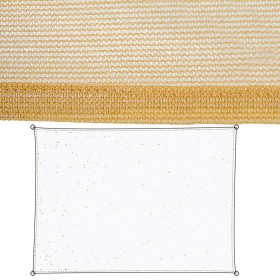 Voiles d'ombrage Vela sombreo Beige 350 x 500 x 1 cm 350 x 1 x 500 cm: Plus de 300.000 produits de grandes marques en vente dire