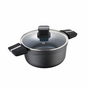 Casserole avec Couvercle San Ignacio Bistro SG6425 Noir mat Ø 20 x 10 cm 1,8 L: Plus de 300.000 produits de grandes marques en v