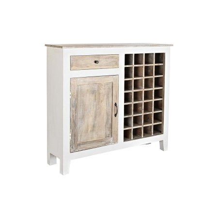 Range Bouteilles DKD Home Decor Naturel Blanc Bois de manguier (111 x 30 x 102 cm): Plus de 300.000 produits de grandes marques 