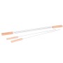 Ensemble de brochettes pour barbecue Barbacoa Acier inoxydable 40 x 0,5 x 0,5 cm: Plus de 300.000 produits de grandes marques en