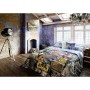 Parure de couette Lois LABELS P. Bleu Gran lit 2 persones 240 x 230 cm 4 Pièces: Plus de 300.000 produits de grandes marques en 