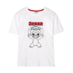T-shirt à manches courtes femme Stitch Blanc: Plus de 300.000 produits de grandes marques en vente directe à prix usine sur cade