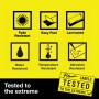 Ruban Laminé pour Etiqueteuses Brother TZE-641 Jaune Noir Noir/Jaune 18mm: Plus de 300.000 produits de grandes marques en vente 