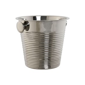 Seau à champagne Home ESPRIT Doré Argenté Acier inoxydable 24 x 24 x 22 cm: Plus de 300.000 produits de grandes marques en vente