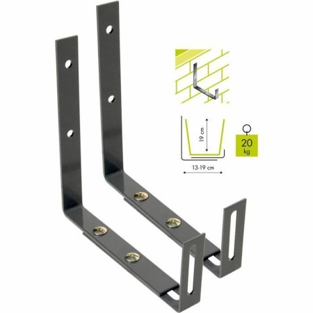 Support pour jardinière Garden ID Wall Hook Noir: Plus de 300.000 produits de grandes marques en vente directe à prix usine sur 