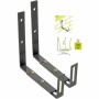 Support pour jardinière Garden ID Wall Hook Noir: Plus de 300.000 produits de grandes marques en vente directe à prix usine sur 