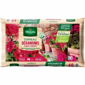 Terreau d'empotage Vilmorin géraniums 40 L: Plus de 300.000 produits de grandes marques en vente directe à prix usine sur cadeau