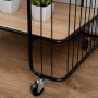 Chariot de service Vinthera Moa Noir Acier 75 x 45 x 85 cm: Plus de 300.000 produits de grandes marques en vente directe à prix 