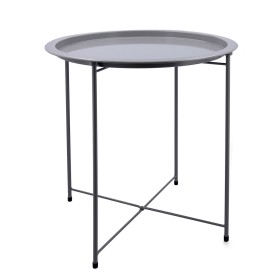 Table d'appoint Vinthera Moa Acier 47 x 50 cm Gris Métal: Plus de 300.000 produits de grandes marques en vente directe à prix us