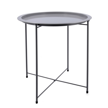 Table d'appoint Vinthera Moa Acier 47 x 50 cm Gris Métal: Plus de 300.000 produits de grandes marques en vente directe à prix us
