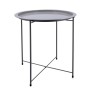 Table d'appoint Vinthera Moa Acier 47 x 50 cm Gris Métal: Plus de 300.000 produits de grandes marques en vente directe à prix us