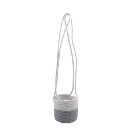 Panier décoratif Vinthera Moa Coton Gris 14 x 13 cm: Plus de 300.000 produits de grandes marques en vente directe à prix usine s