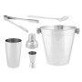 Coffret Cocktail Kinvara 1351-1850 Argenté Acier inoxydable 250 ml 5 Pièces (6 Unités): Plus de 300.000 produits de grandes marq
