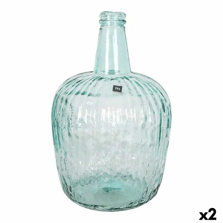 Bouteille Décorative La Mediterránea Apple verre (2 Unités): Plus de 300.000 produits de grandes marques en vente directe à prix