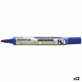 Marqueur permanent Pentel Maxiflo NLF50 Bleu 12 Pièces (12 Unités): Plus de 300.000 produits de grandes marques en vente directe