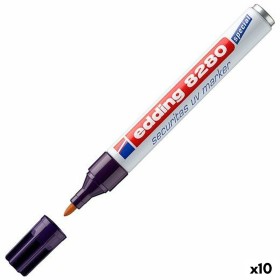 Marqueur permanent Edding Réactif à la lumière ultraviolette (10 Unités): Plus de 300.000 produits de grandes marques en vente d