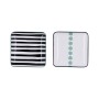 Plateau apéritif Bidasoa Zigzag Multicouleur Céramique Carré 15 x 15 cm 2 Unités: Plus de 300.000 produits de grandes marques en