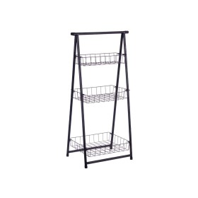 Étagère Kinvara CN-W2672C-A Noir Fer 44 x 31 x 90 cm: Plus de 300.000 produits de grandes marques en vente directe à prix usine 