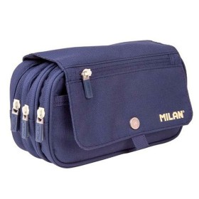 Trousse d'écolier Milan Serie1918 Bleu 13 x 24 x 10 cm: Plus de 300.000 produits de grandes marques en vente directe à prix usin