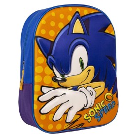 Cartable 3D Sonic Orange Bleu 25 x 31 x 9 cm: Plus de 300.000 produits de grandes marques en vente directe à prix usine sur cade