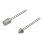 Meules abrasives Wolfcraft 5989000 conique Cylindrique Ø 8 mm (2 Pièces): Plus de 300.000 produits de grandes marques en vente d