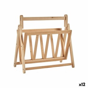 Porte-revues Kipit XJL146062 Marron Bois 30 x 37,5 x 36,5 cm (12 Unités): Plus de 300.000 produits de grandes marques en vente d