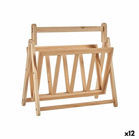 Porte-revues Kipit XJL146062 Marron Bois 30 x 37,5 x 36,5 cm (12 Unités): Plus de 300.000 produits de grandes marques en vente d