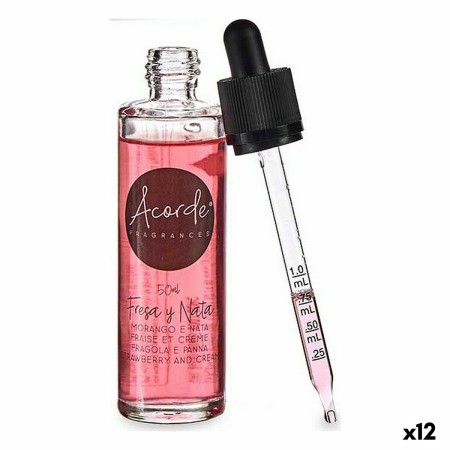 Essence soluble dans l’eau Acorde 50ML-G-DROPPER Fraise Crème 50 ml (12 Unités): Plus de 300.000 produits de grandes marques en 