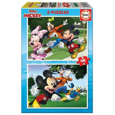 Puzzle Educa Disney Junior Mickey (48 pcs): Plus de 300.000 produits de grandes marques en vente directe à prix usine sur cadeau
