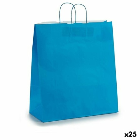 Sac en papier Pincello 46492 Bleu 16 x 57,5 x 46 cm (25 Unités): Plus de 300.000 produits de grandes marques en vente directe à 