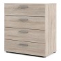 Caisson à Tiroirs Tvilum Tyhja Marron Métal Chêne 70 x 40 x 75 cm: Plus de 300.000 produits de grandes marques en vente directe 